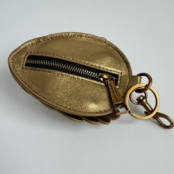 Kurt Geiger Eagle Head Bag Charm Bird Leather Coin Purse Keyring Key Chain NEW - Picture 7 of 11